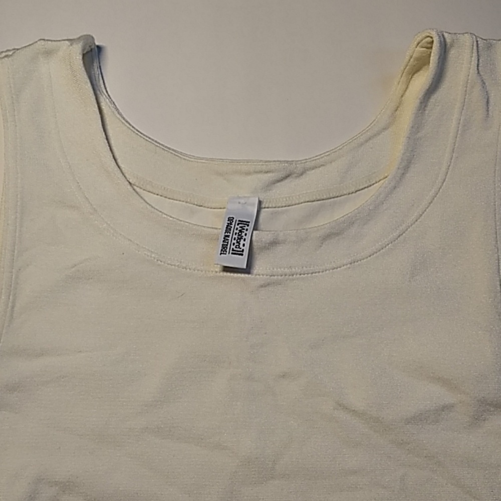 Wolford ecru tank, size tag cut out